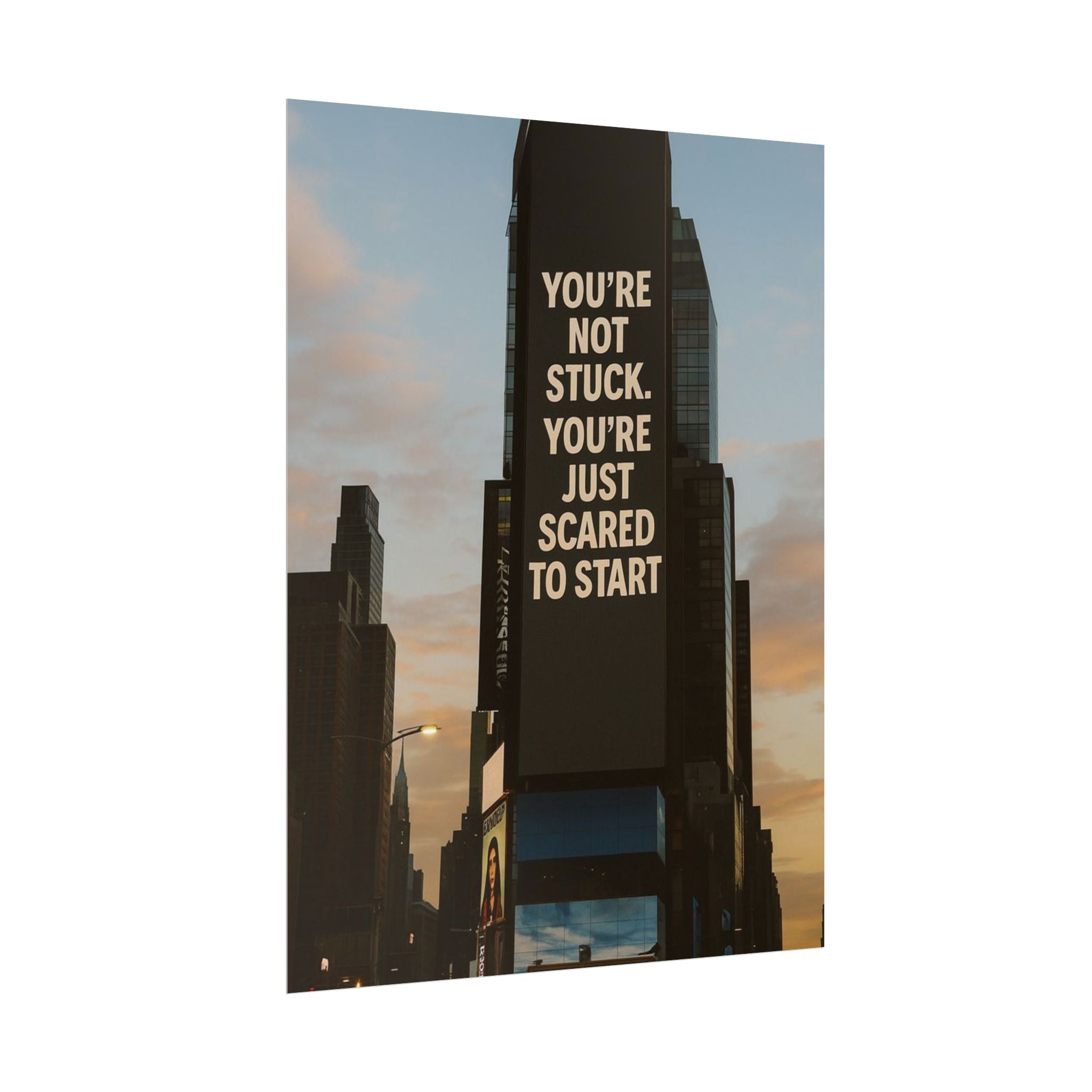 You're Not Stuck Poster