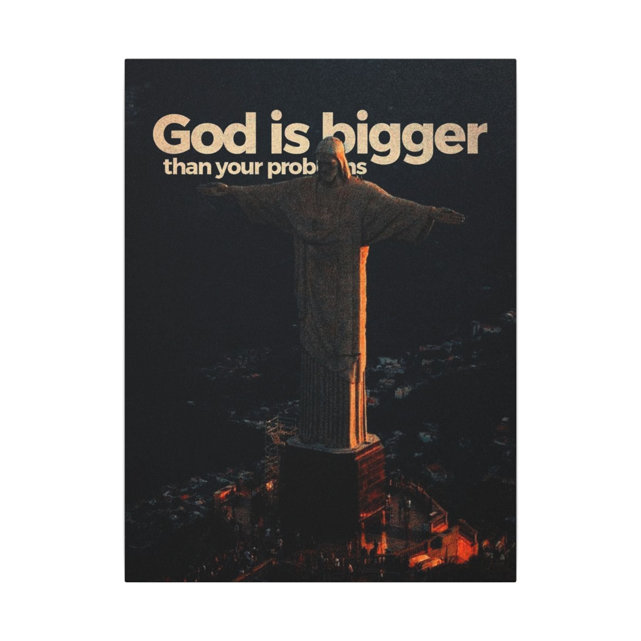 God Is Bigger Than Your Problems Frame