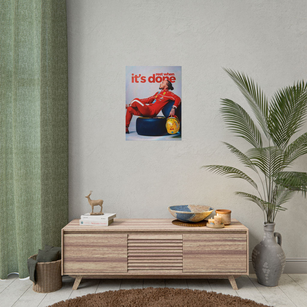 Rest When It's Done Poster