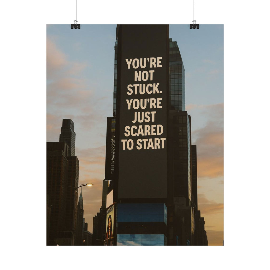 You're Not Stuck Poster