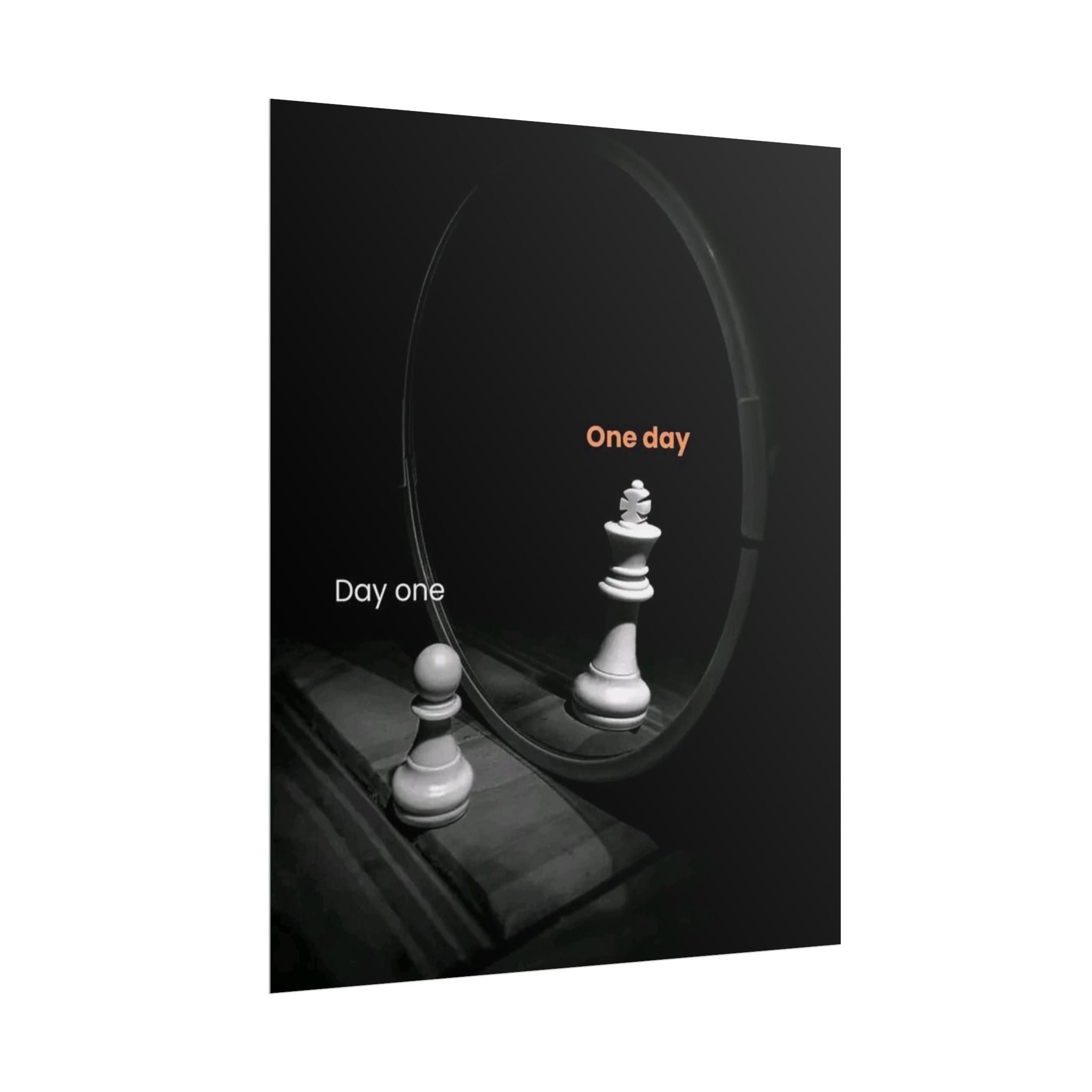 Day One or One Day Poster