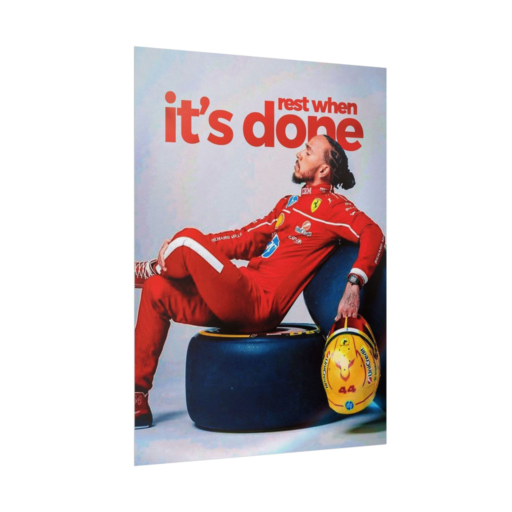 Rest When It's Done Poster