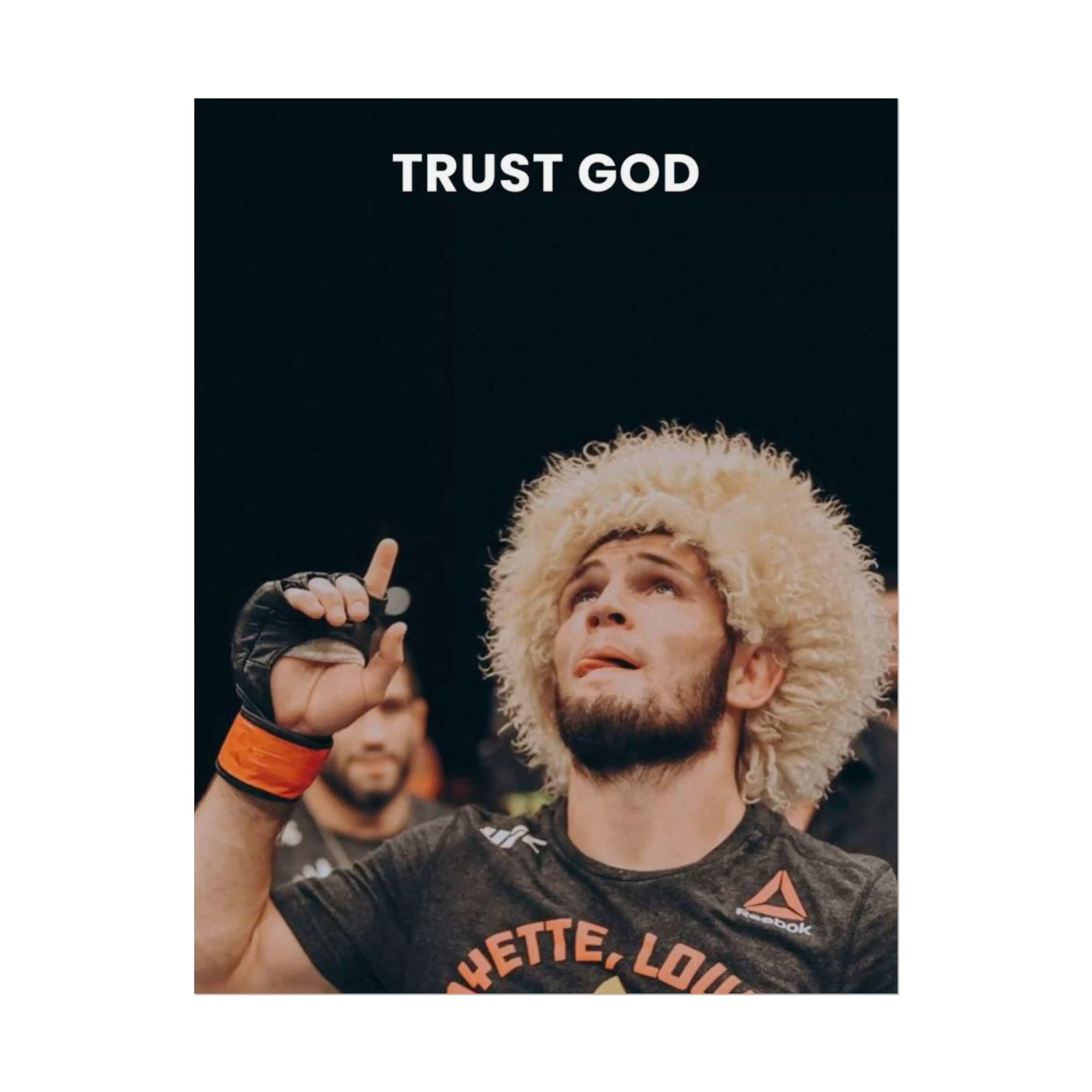 Trust God Poster