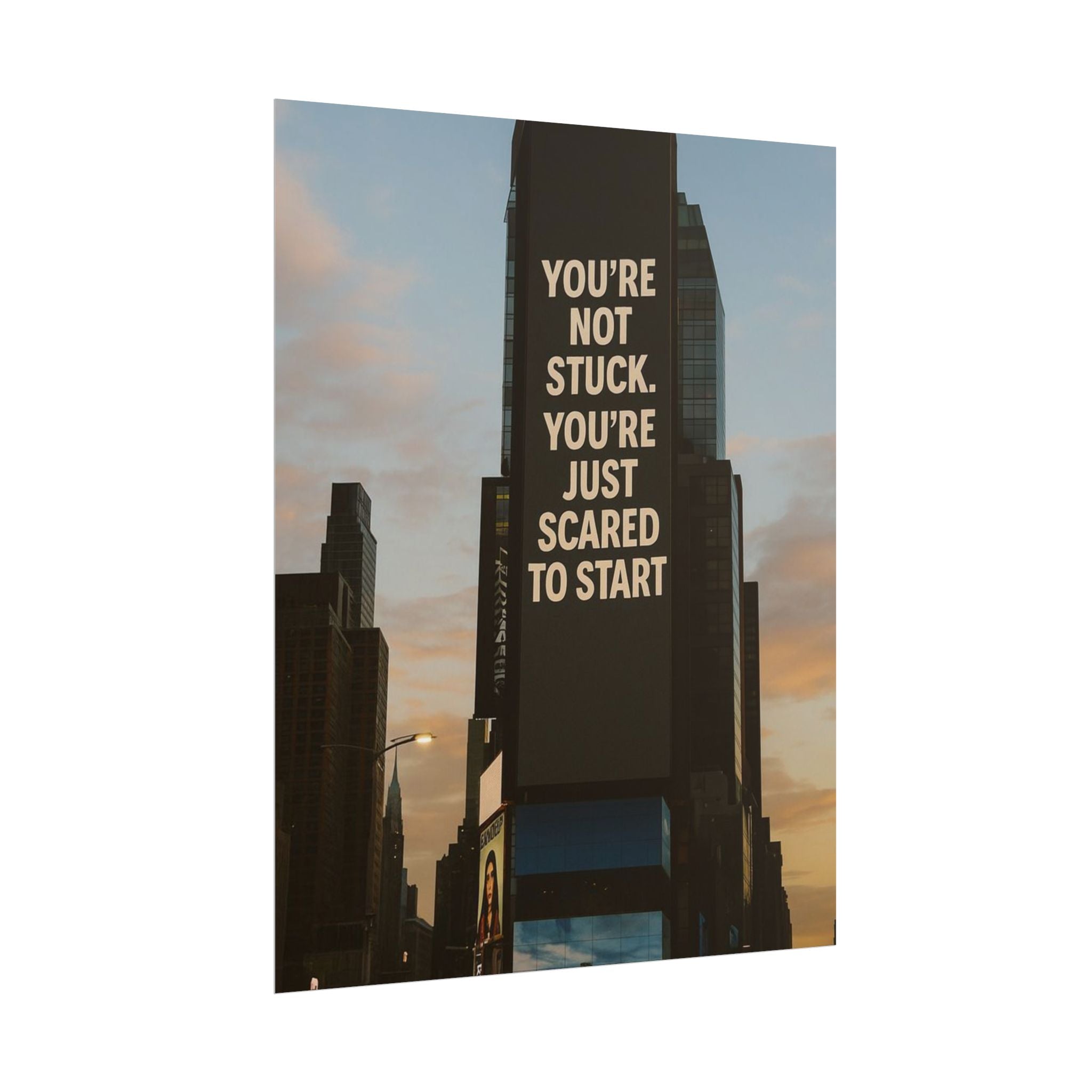 You're Not Stuck Poster