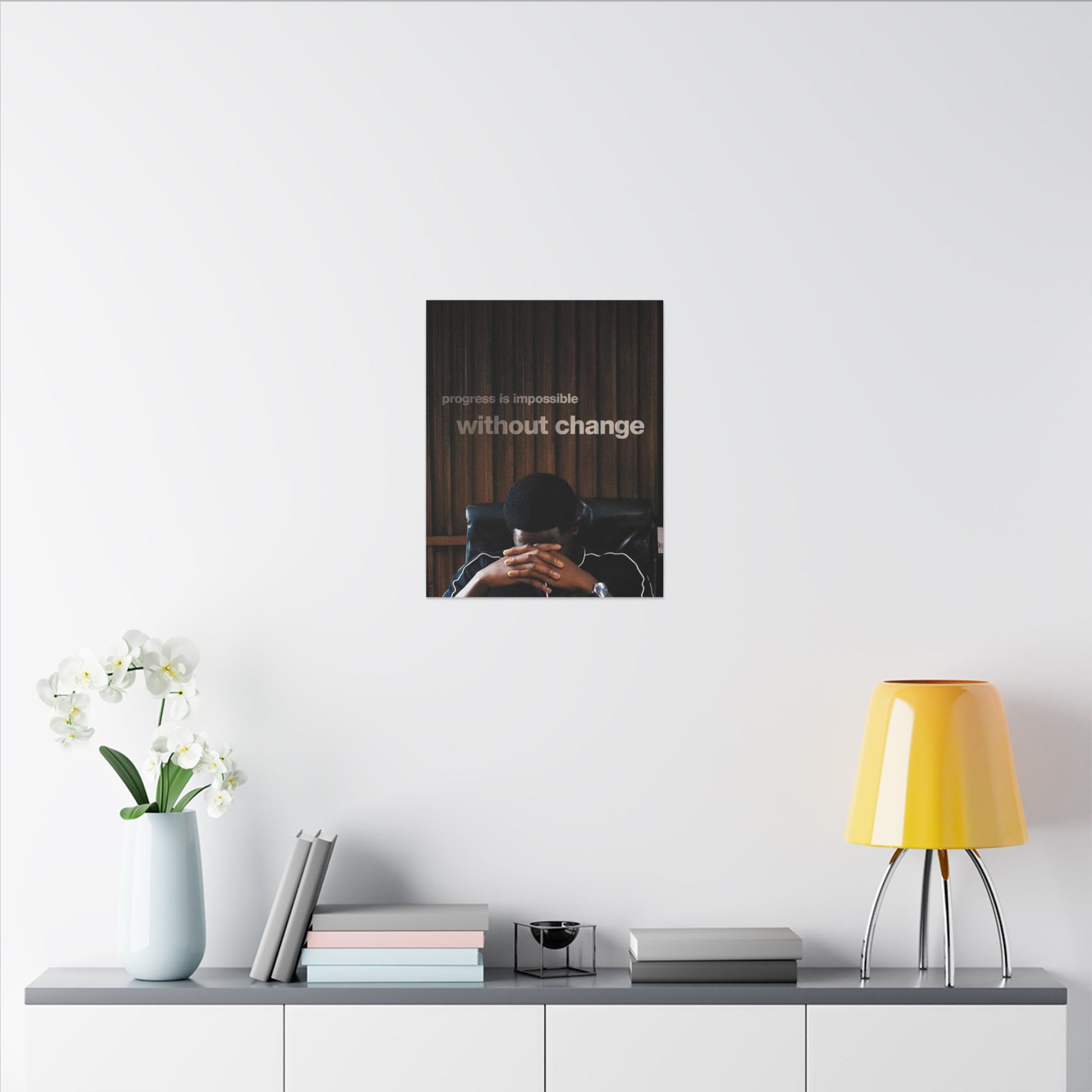 Progress Is Impossible Without Change Frame