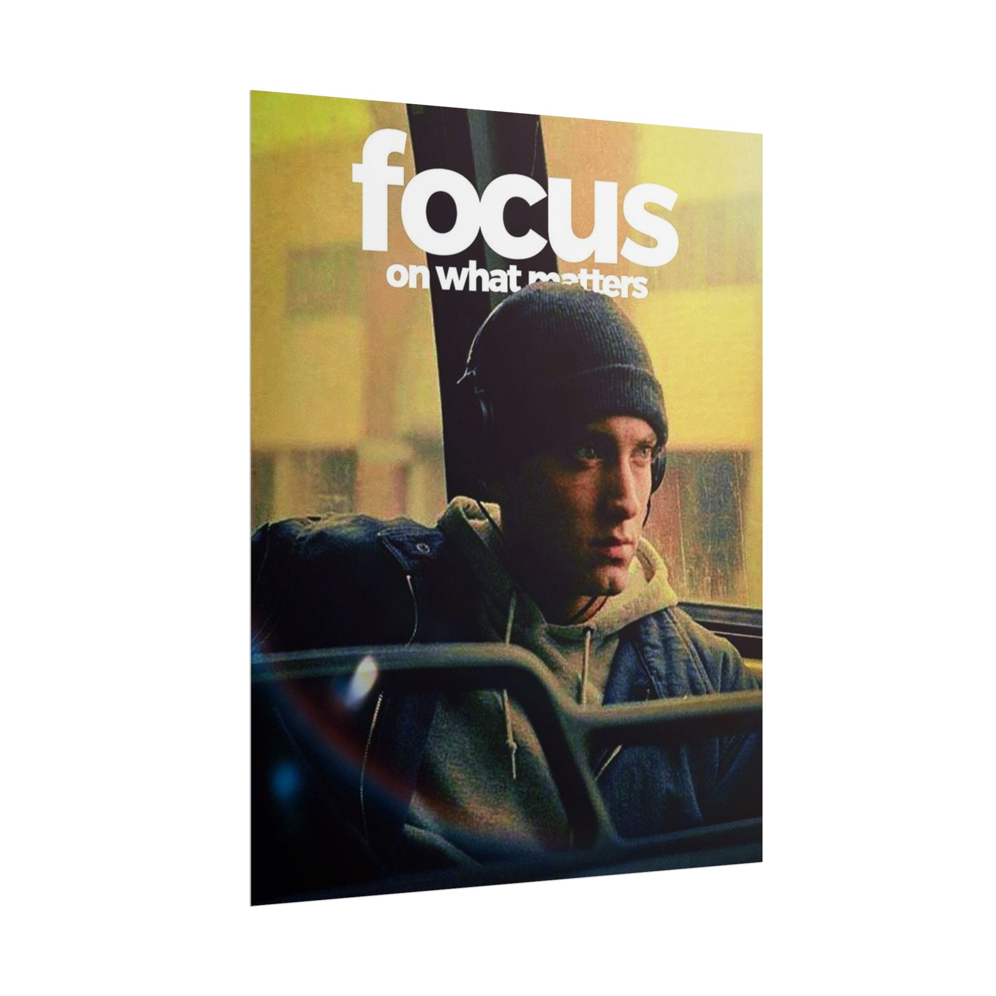 Focus On What Matters Poster