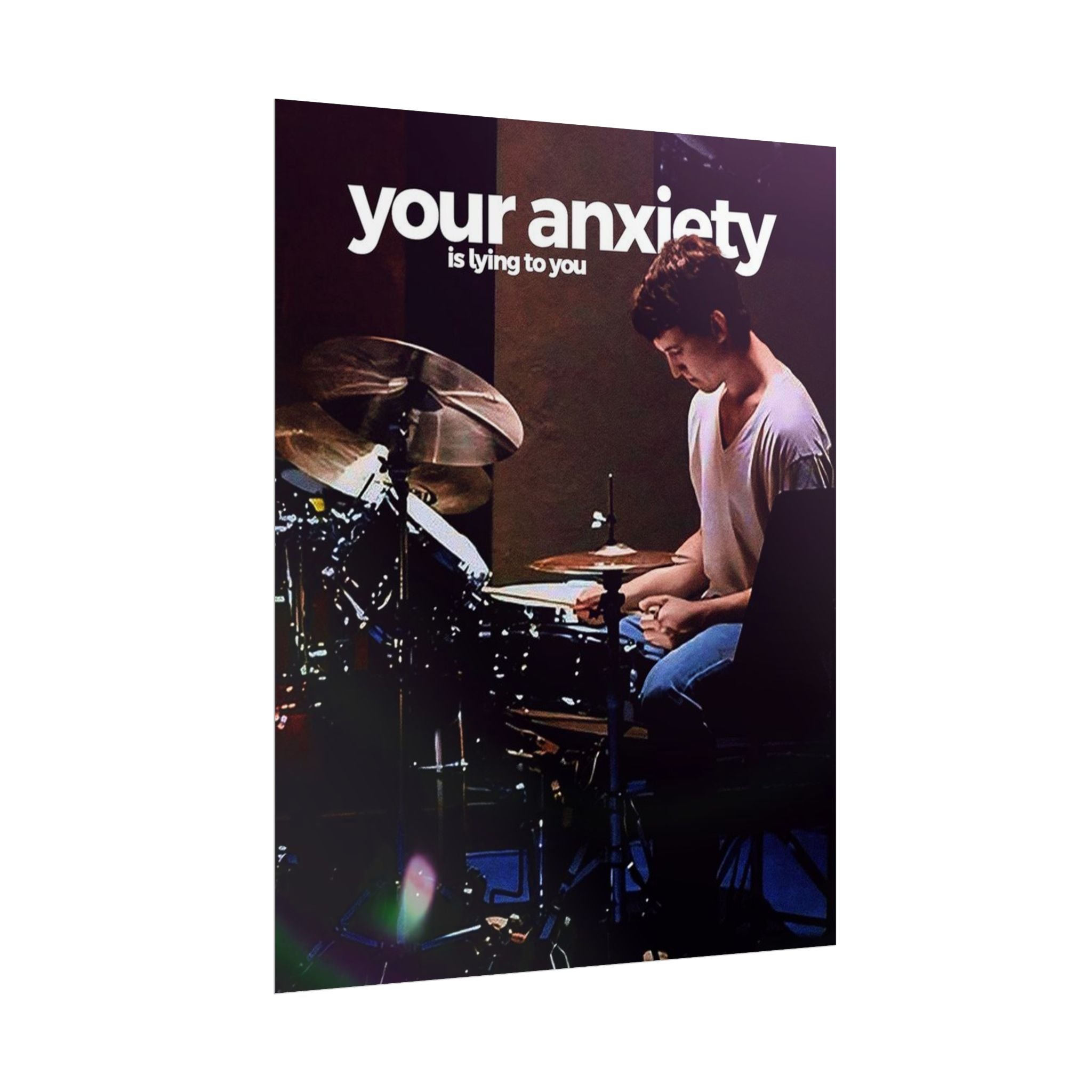 Your Anxiety Is Lying To You Poster