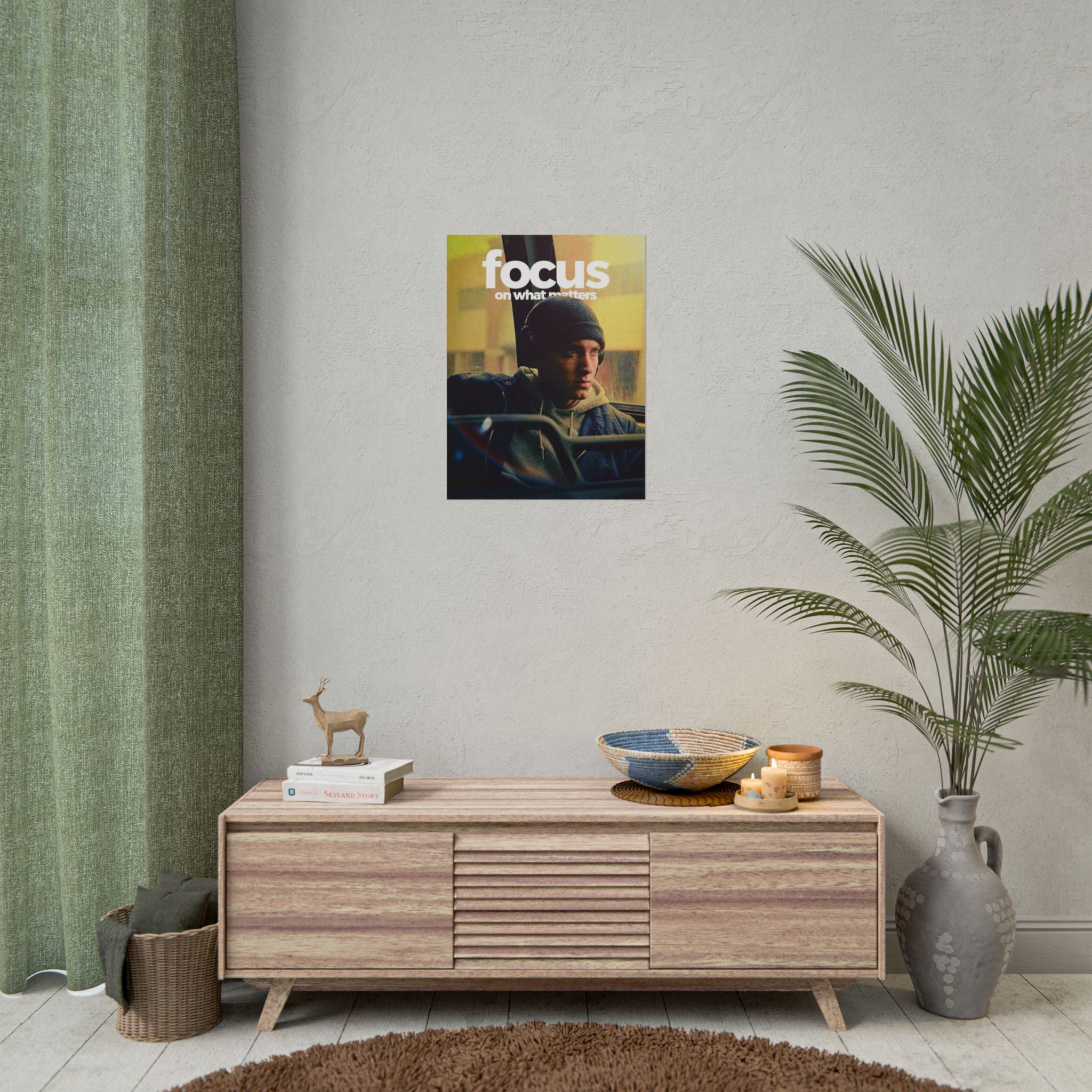 Focus On What Matters Poster