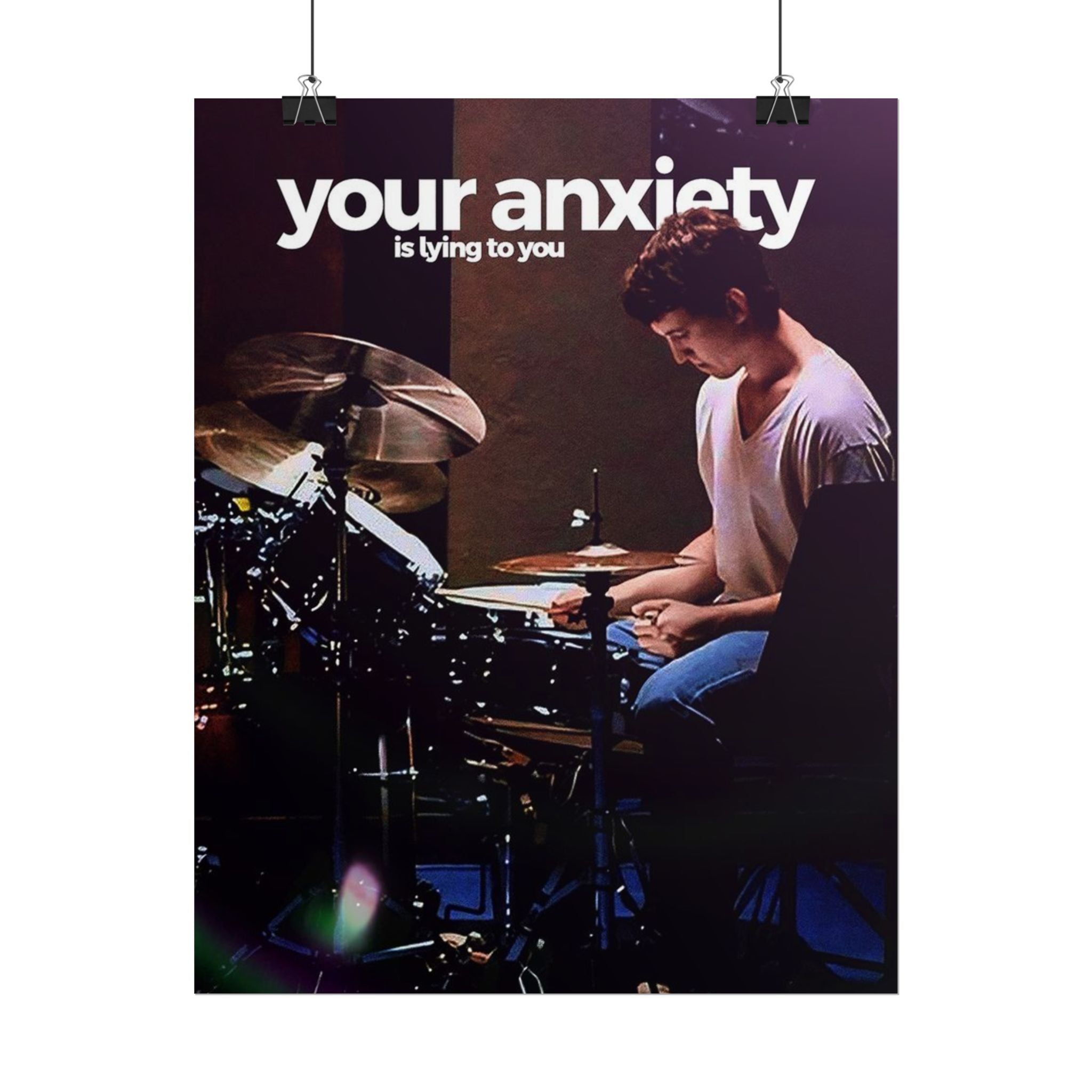 Your Anxiety Is Lying To You Poster