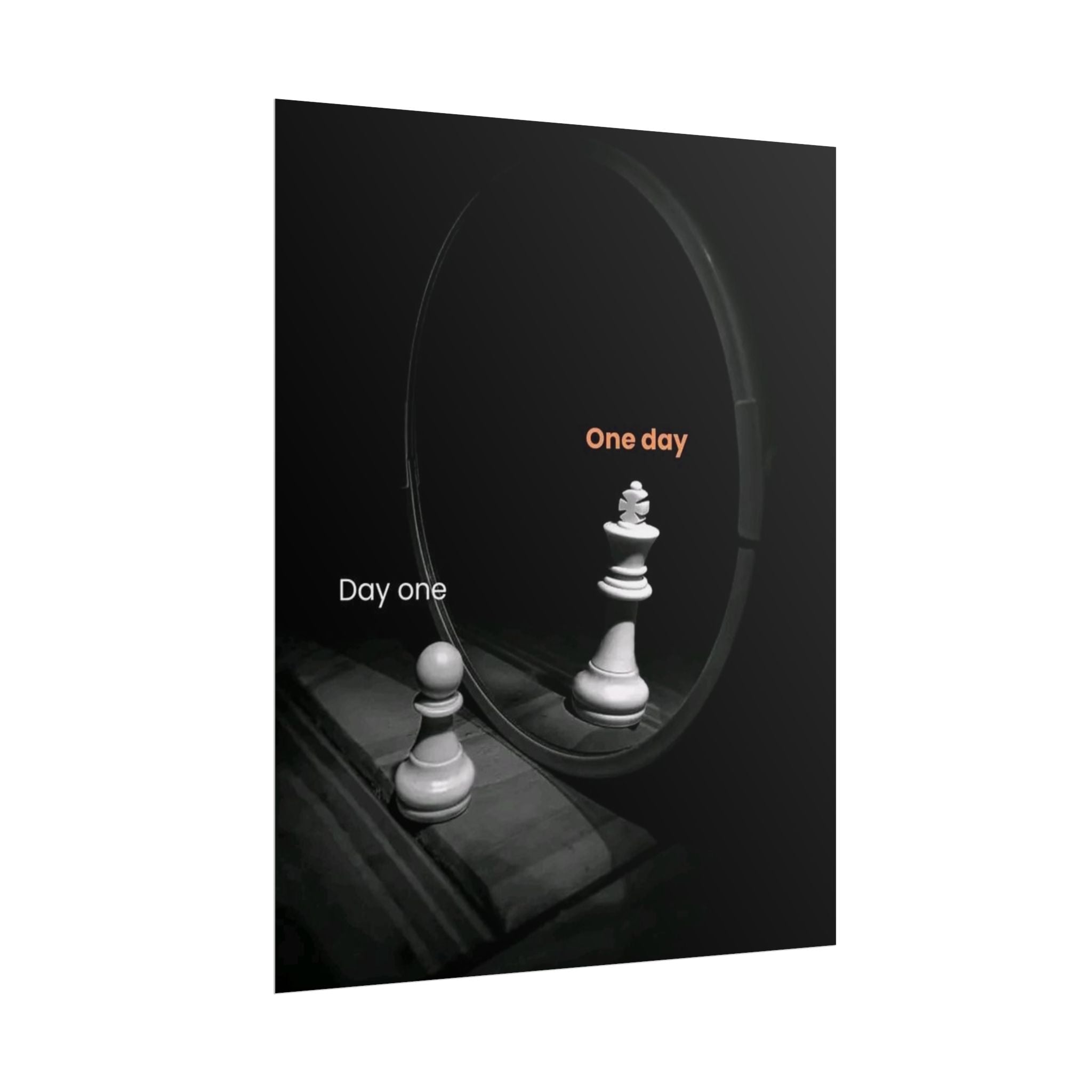 Day One or One Day Poster