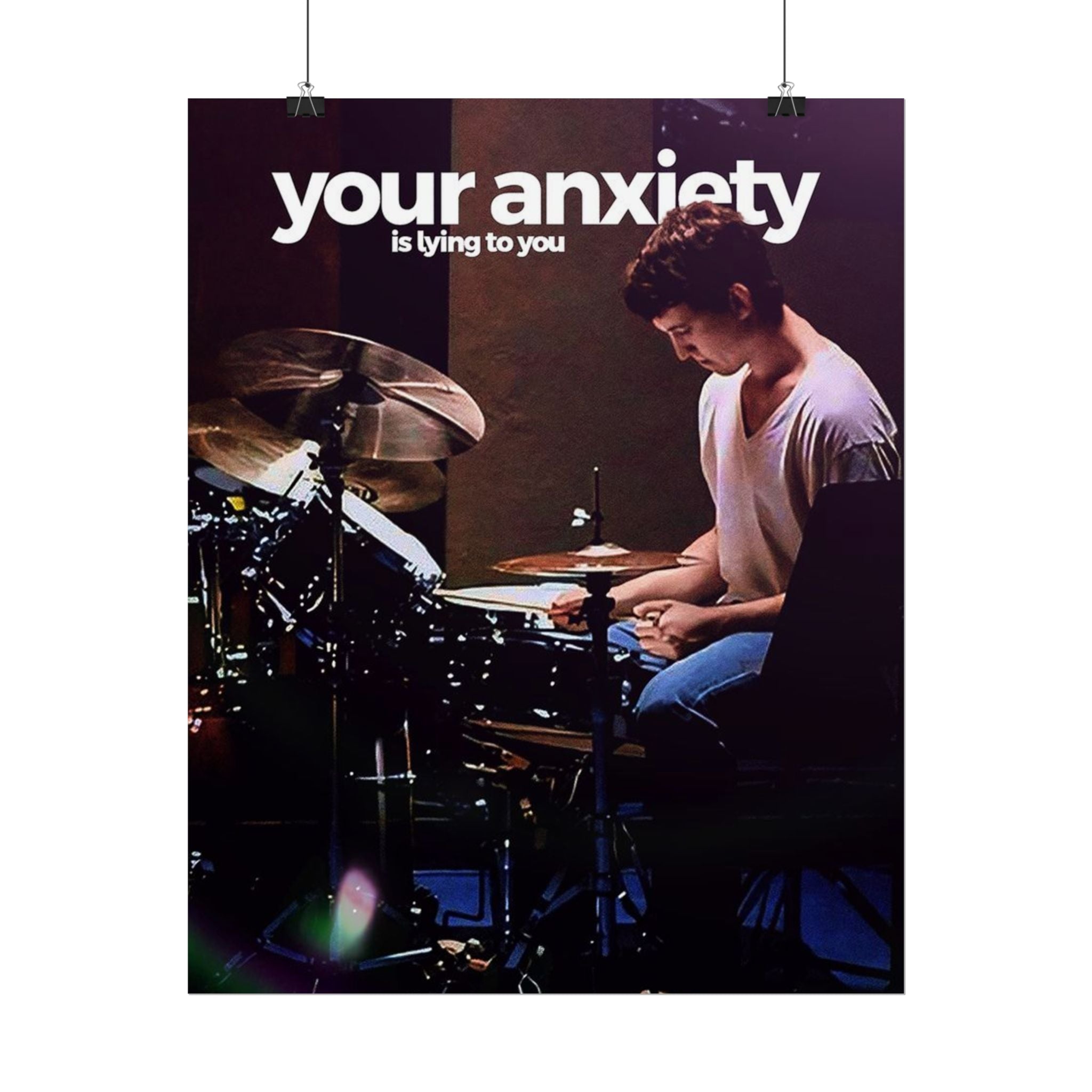 Your Anxiety Is Lying To You Poster