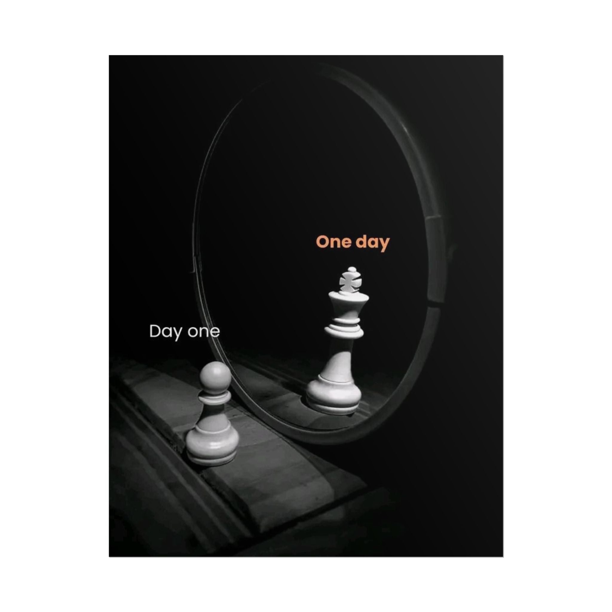 Day One or One Day Poster