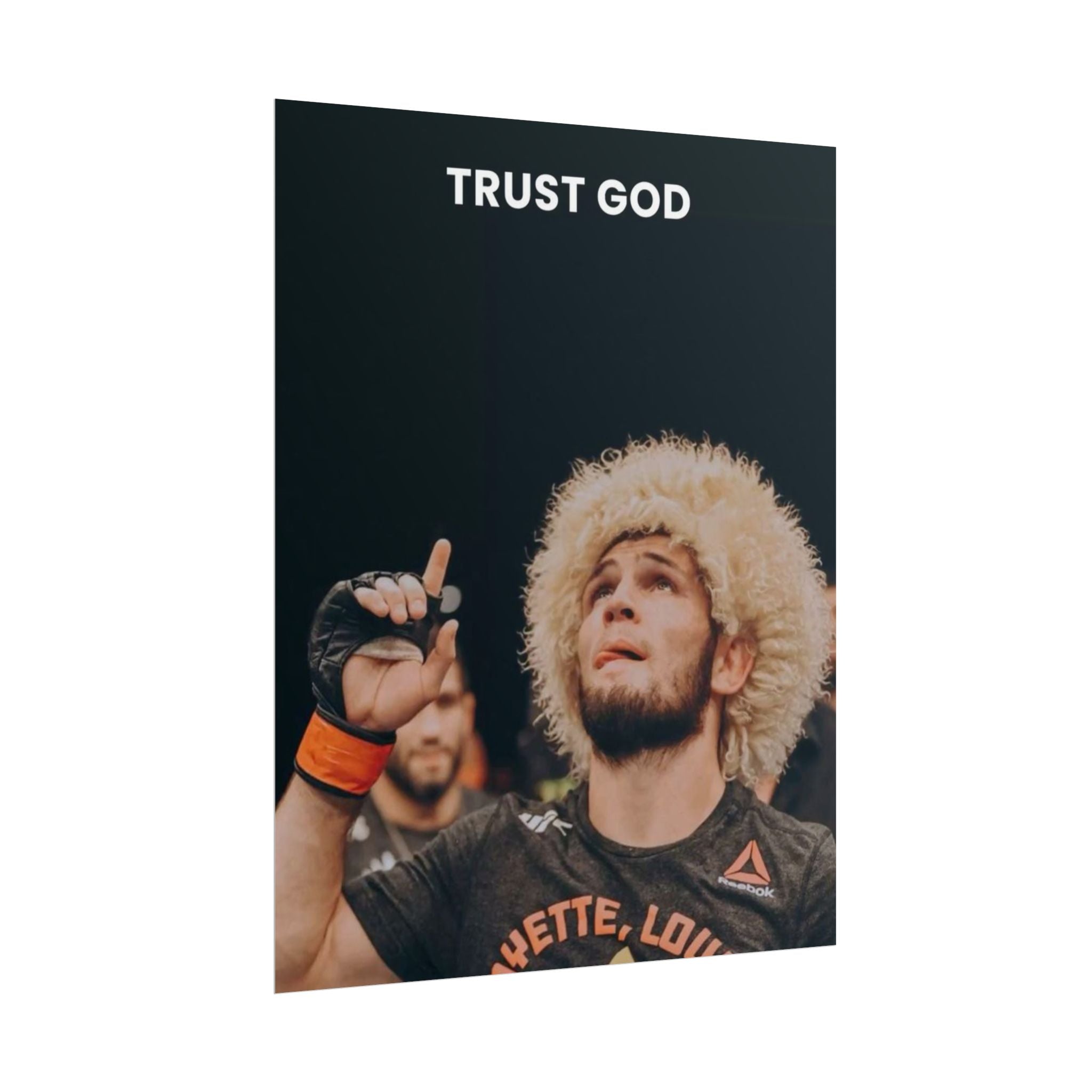 Trust God Poster