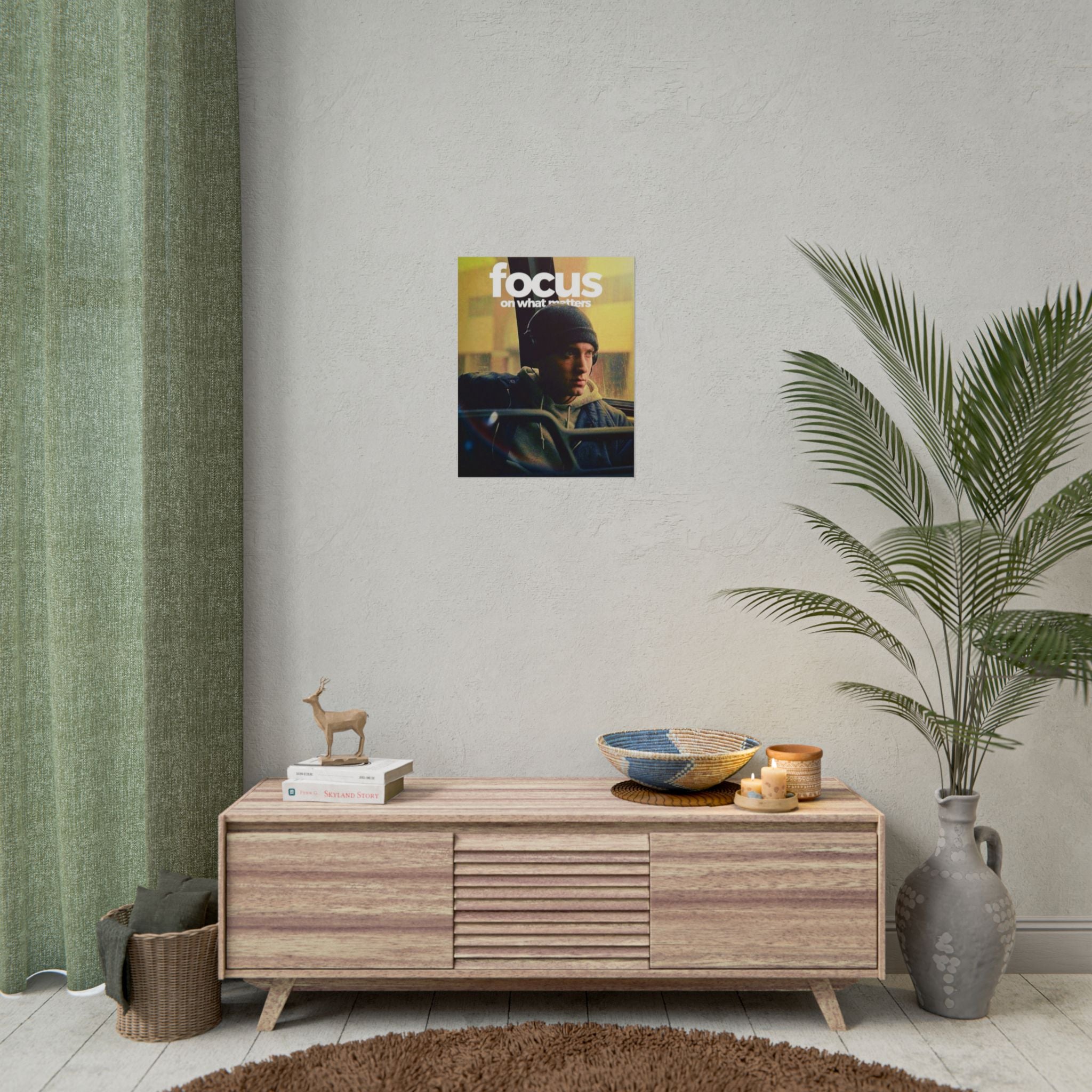 Focus On What Matters Poster