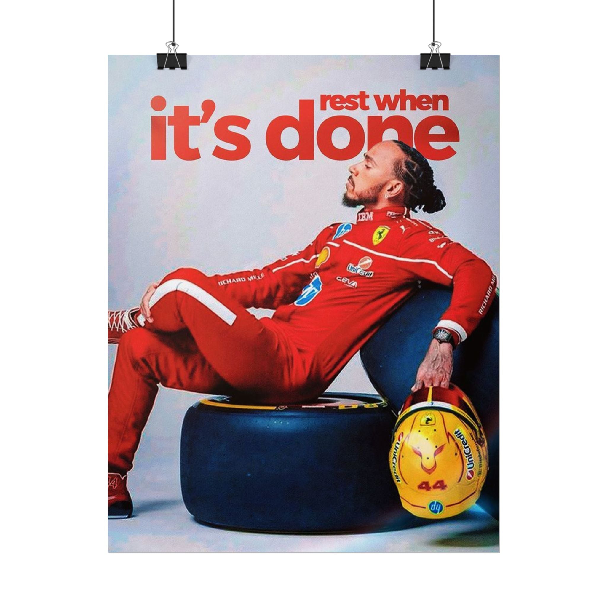 Rest When It's Done Poster